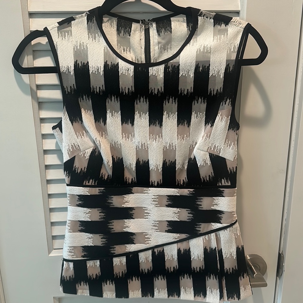 BCBG Peplum Top